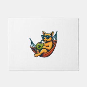 Tropical Pup Vibes Doormat