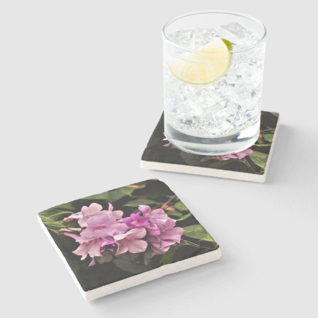 Tropical Rain Flower Coaster (Side)
