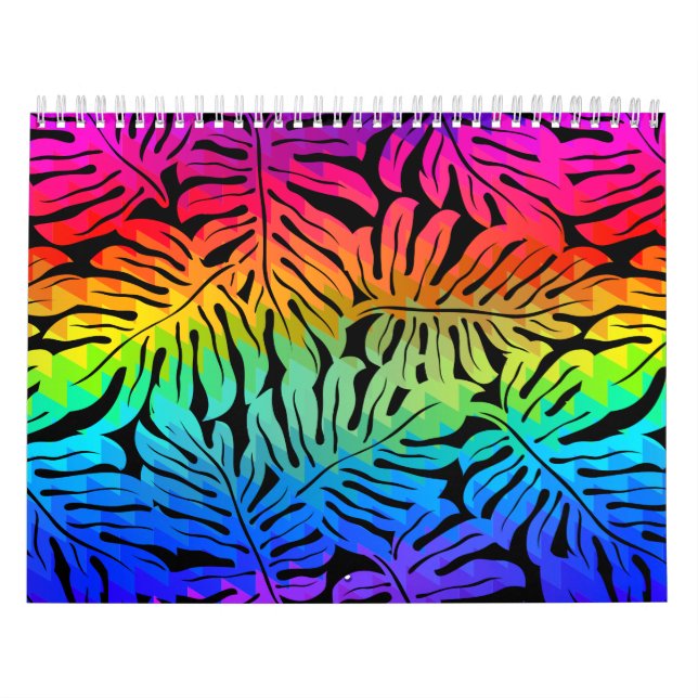 Tropical rainbow calendar (Cover)