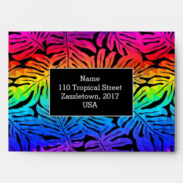 Tropical rainbow envelope (Front)