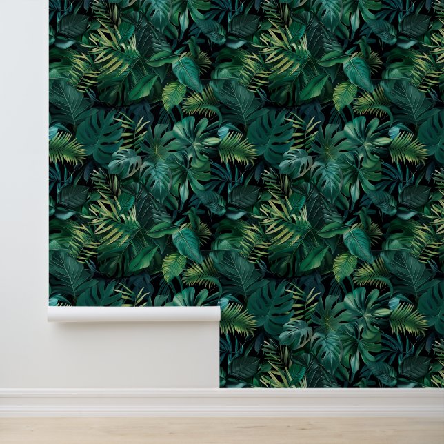 Tropical Rainforest Leaves Wallpaper (Application)