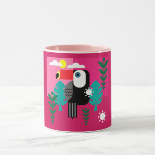 Tropical Rainforest Toucan Mug
