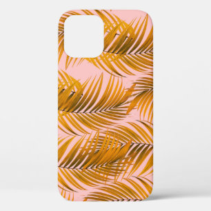 Tropical Realistic Leaves Pattern Trendy Fashion C iPhone 12 Case