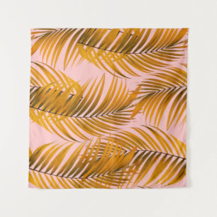 Tropical Realistic Leaves Pattern Trendy Fashion C Tapestry