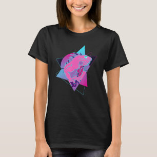 Tropical Reptile Animal Pet Lizard Vaporwave Igua T-Shirt