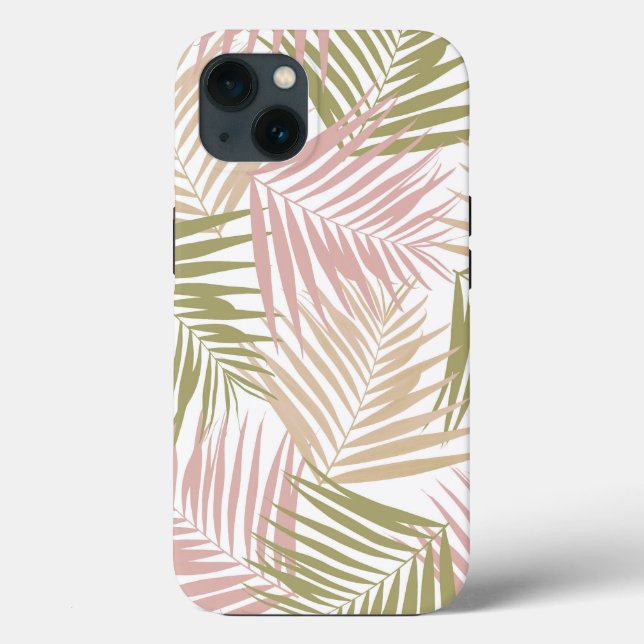Tropical Retro #8 (Beachy Vibes) #palms #decor Case-Mate iPhone Case (Back)