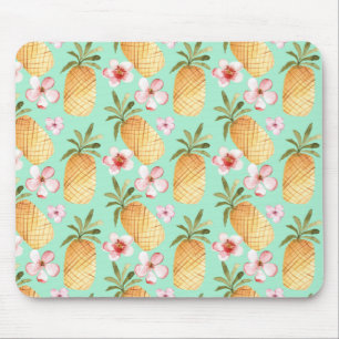 Tropical retro design mouse mat