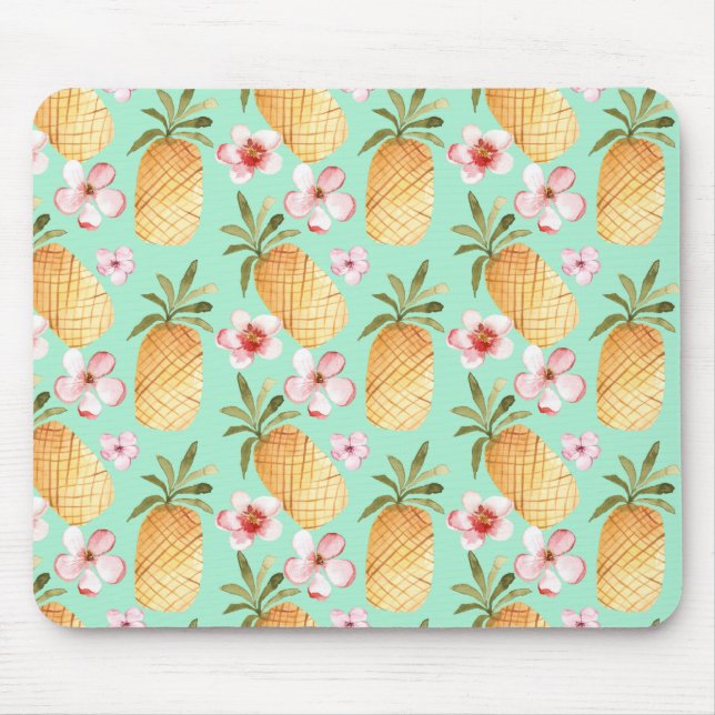 Tropical retro design mouse mat (Front)