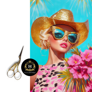 Tropical Rodeo Glam Decoupage  Tissue Paper