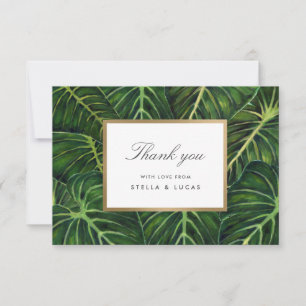 Tropical Romance II Thank You Card