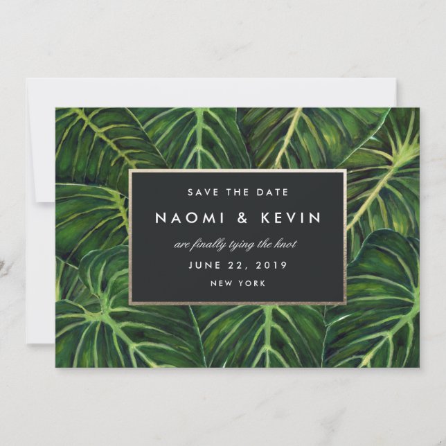Tropical Romance / Save the Date (Front)