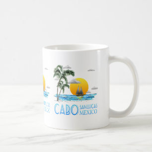 Tropical Sailing Cabo San Lucas Mexico Coffee Mug