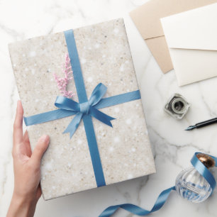 Tropical Sand Glitter   Wrapping Paper