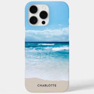 Tropical Sandy Beach Modern iPhone 16 Pro Max Case