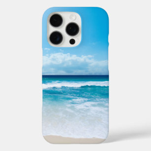 Tropical Sandy Beach Modern iPhone 16 Pro Case