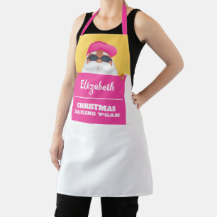 Tropical Santa Personalised Custom Apron