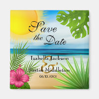 Tropical Save the Date
