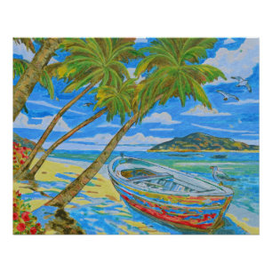 Tropical Scene  Poster