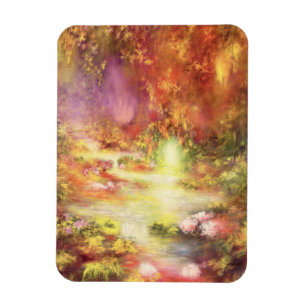 Tropical Scenery 1990 Magnet