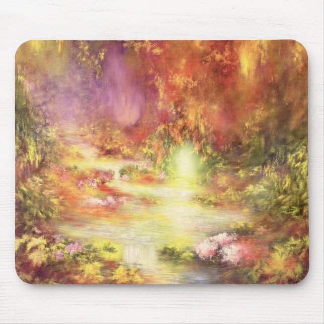 Tropical Scenery 1990 Mouse Mat (Front)