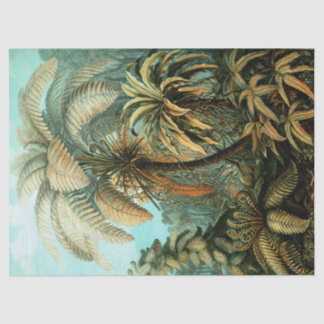 Tropical Scenery with Palm Tree Tissue Paper