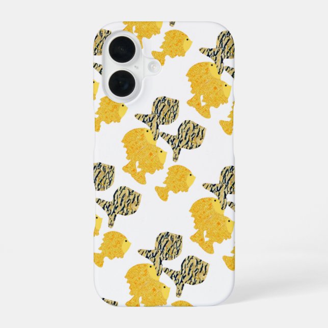 Tropical School iPhone 16 Case (Back)