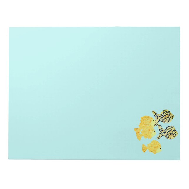 Tropical School  Notepad (Front)
