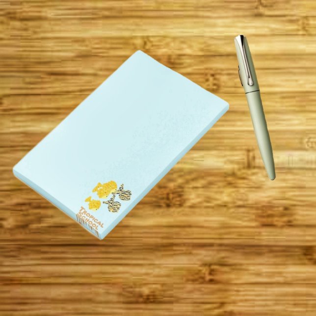 Tropical School Post-It Notes (Fish School Post-It-Notes, is one of several, Tropical themed designs!)