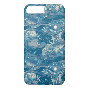 Tropical Sea Pattern iPhone 8 Plus/7 Plus Case