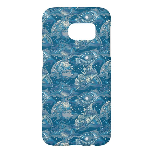 Tropical Sea Pattern Case-Mate Samsung Galaxy Case (Back)
