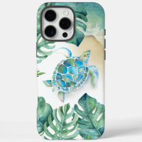 Tropical Sea Turtle iPhone Case