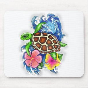 Tropical Sea Turtles Mouse Mat