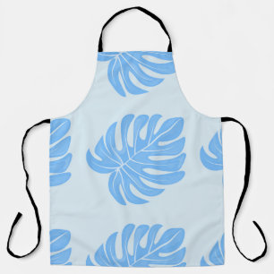 Tropical seamless ethnic pattern with exotic leave apron