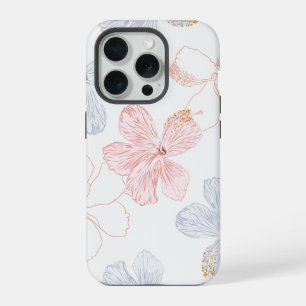 Tropical seamless Floral pattern iPhone 15 Pro Case