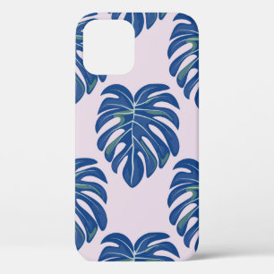 Tropical seamless pattern with leaves. Beautiful t iPhone 12 Case
