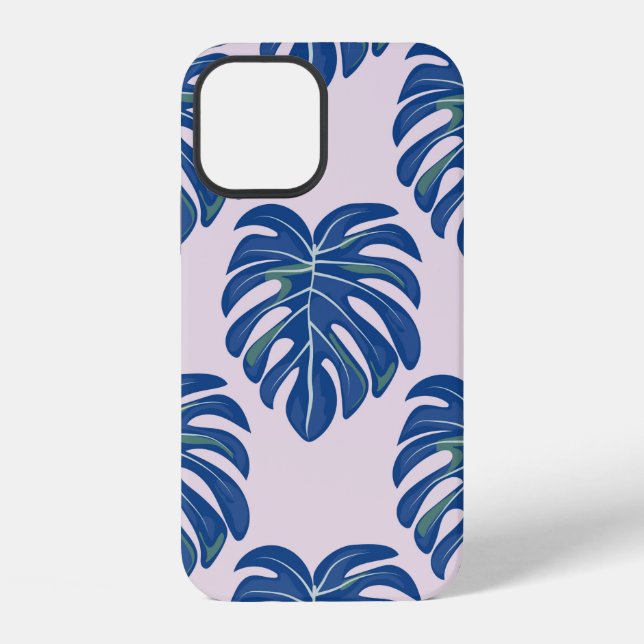 Tropical seamless pattern with leaves. Beautiful t iPhone Case (Back)