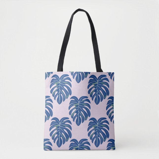 Tropical seamless pattern with leaves. Beautiful t Tote Bag (Front)