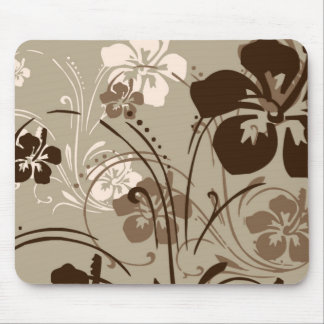 Tropical Serenade (Brown) Mousepad