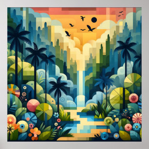 Tropical Serenity Poster