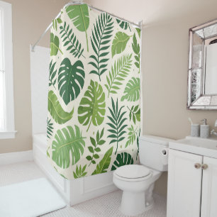 Tropical Serenity Shower Curtain