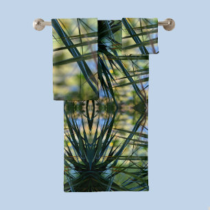 Tropical Shades Bath Towel Set