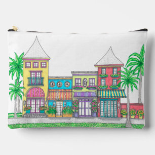 Tropical Shops Yellow Accessory Bag