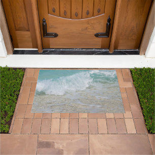Tropical Shoreline Bliss #1 #ocean #wall #art Doormat
