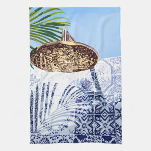 Tropical Shower Tea Towel