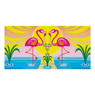 Tropical Sips Poster