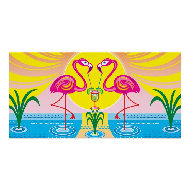 Tropical Sips Poster (Front)