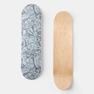 Tropical skateboard hau naupaka