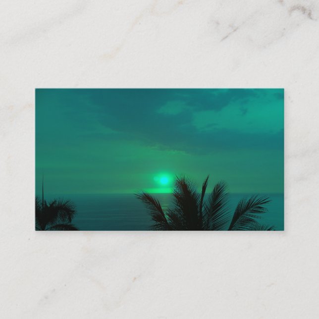 TROPICAL SKIES BUSINESS CARD (Front)