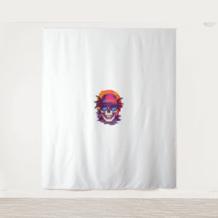 Tropical Skull Vibe Tapestry