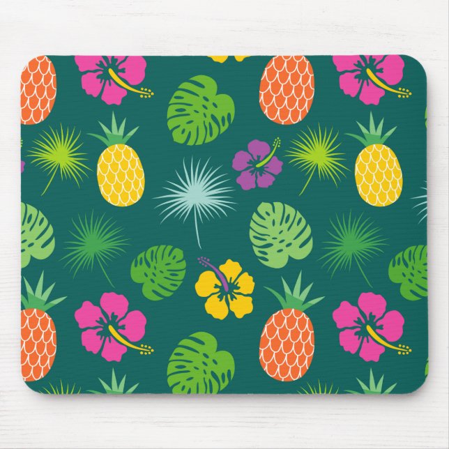 Tropical Smoothie Art Mouse Mat (Front)